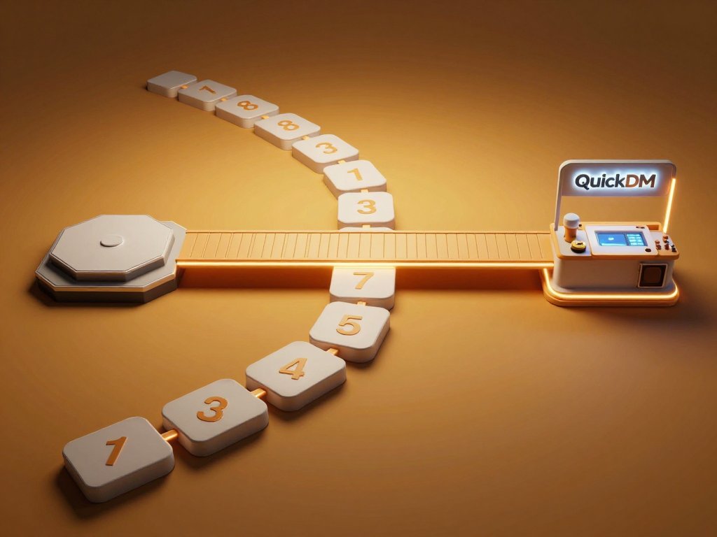 3D stepping stone migration pathway from old tool to QuickDM automation platform