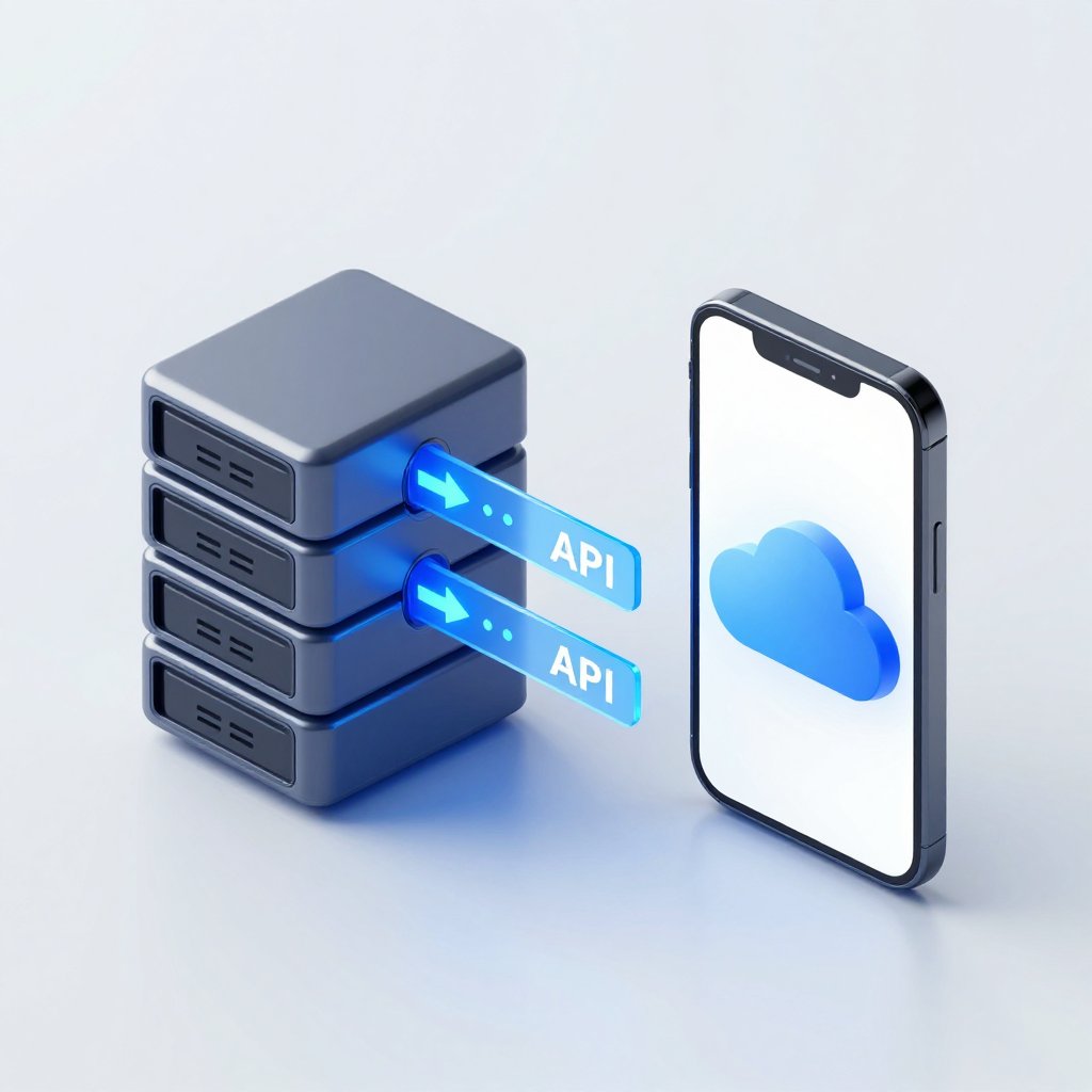 Secure Instagram API data transmission concept
